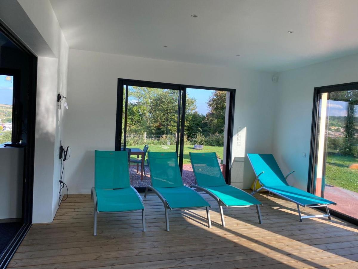 Quiévrecourt Maison Avec Piscine Interieure Privee Sans Vis A Vis Chauffee Toute L Annee מראה חיצוני תמונה