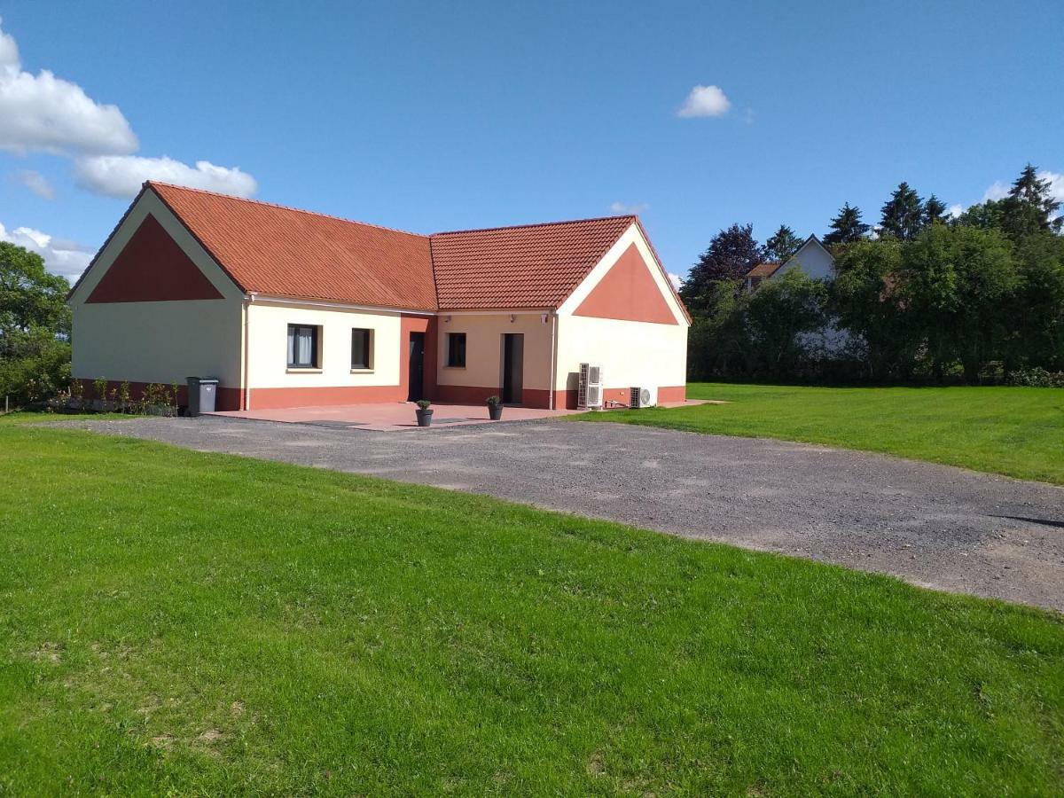 Quiévrecourt Maison Avec Piscine Interieure Privee Sans Vis A Vis Chauffee Toute L Annee מראה חיצוני תמונה